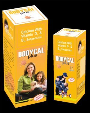 Bodycal Plus Calcium With Vitamin D3 B12 Calcium